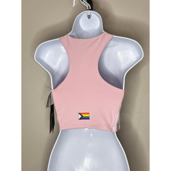 Top Reebok TS Pride Crop Active Workout Tank NWT Size S - Picture 5 of 9